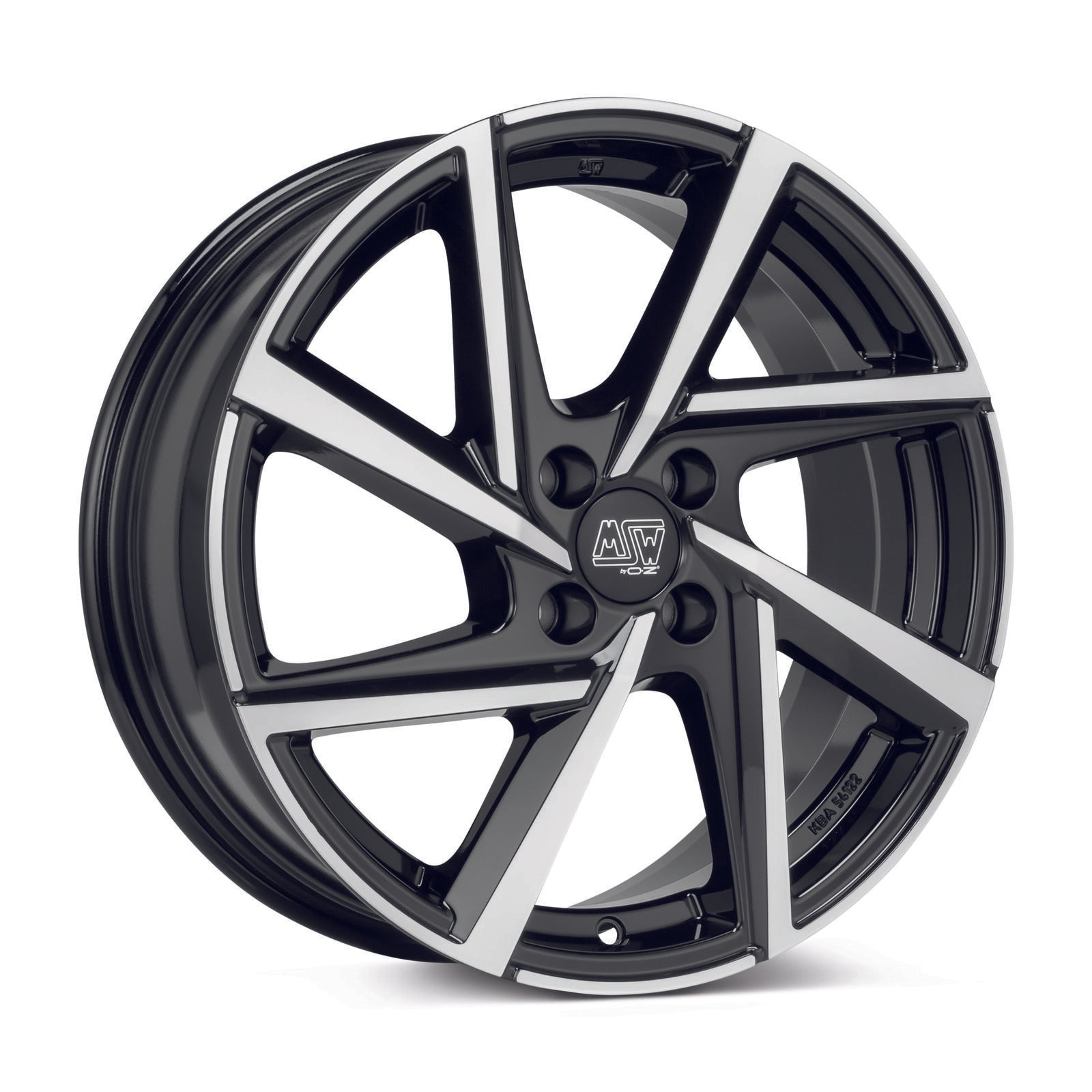 Alu kola MSW 80-4 6,5x16 4x108 ET47 63,4 černá WheelsUp