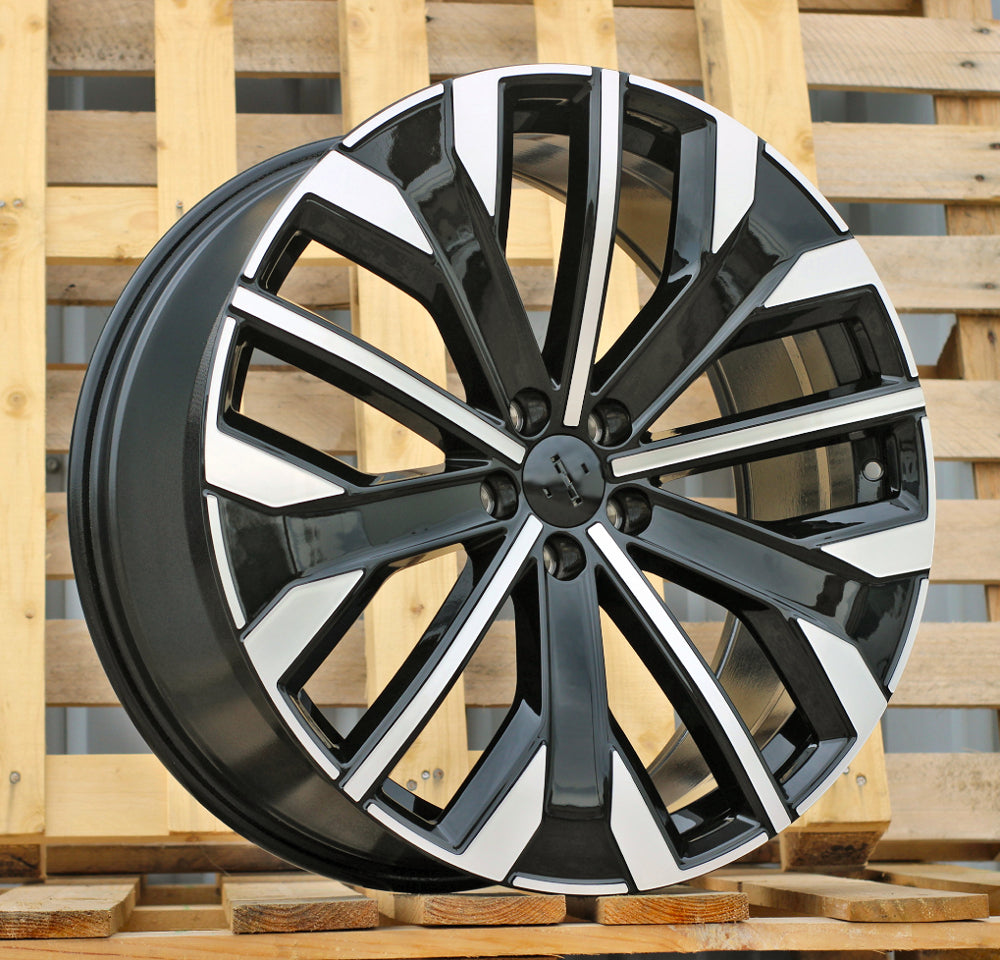 Alu kola pro Volvo H3460F 8.5x21 5x108 ET49.5 63.4 Black Polished