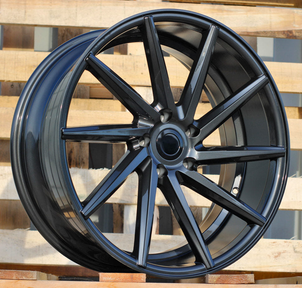 Alu kola pro Racing Line B1058 8.5x20 5x112 ET30 Black | Wheelsup.cz