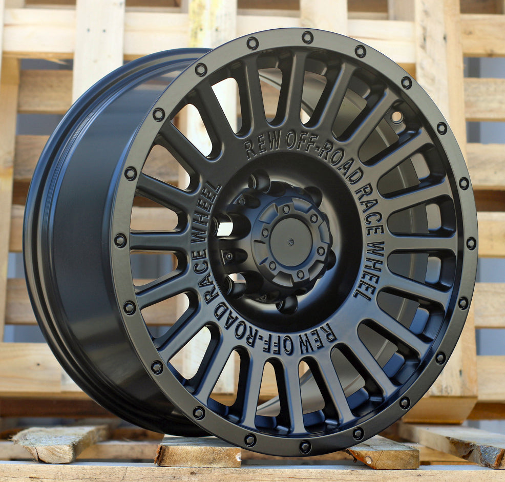 Alu kola pro Offroad JT218 8.5x16 6x139.7 ET 110.1 Black Matt