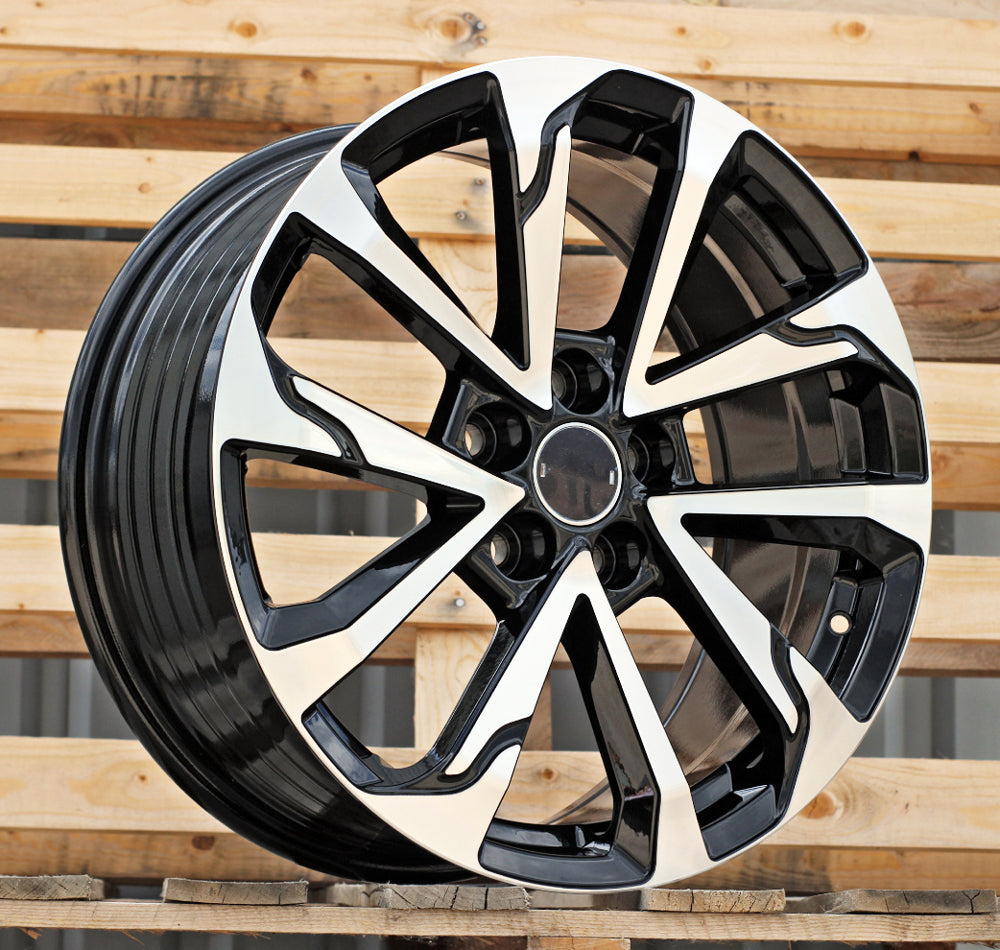 Alu kola pro Toyota FBX416 7.5x17 5x114.3 ET40 60.1 Black Polished