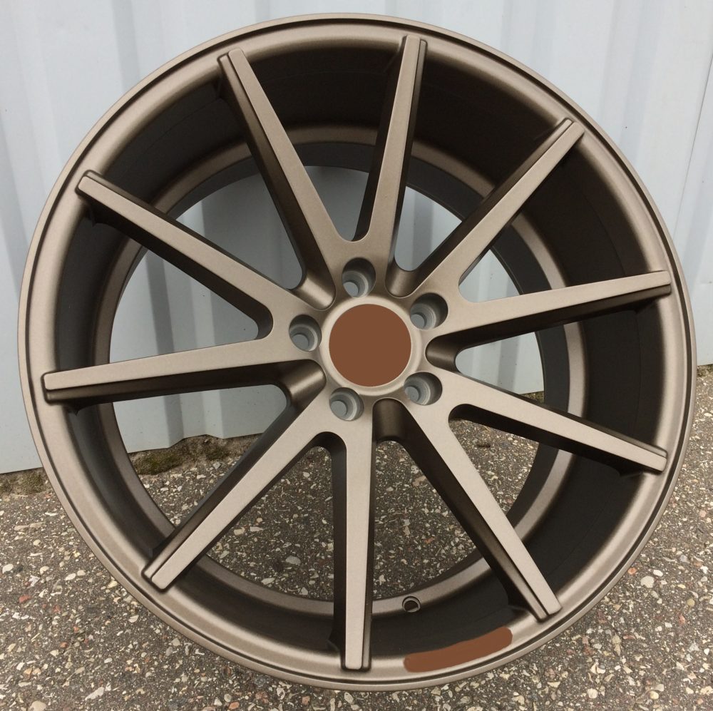 Alu kola pro Racing Line QC1122 8.5x19 5x120 ET33 Dark Bronze Half Matt