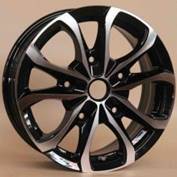 Alu kola pro Ford FBX079 6.5x16 5x160 ET56 65.1 Black Polished