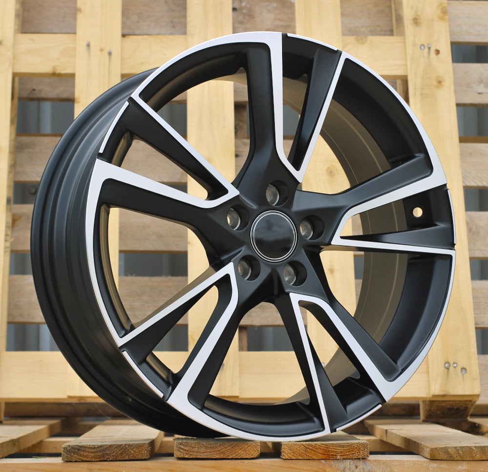Alu kola pro Škoda IN3627F 7x17 5x100 ET46 57.1 černá