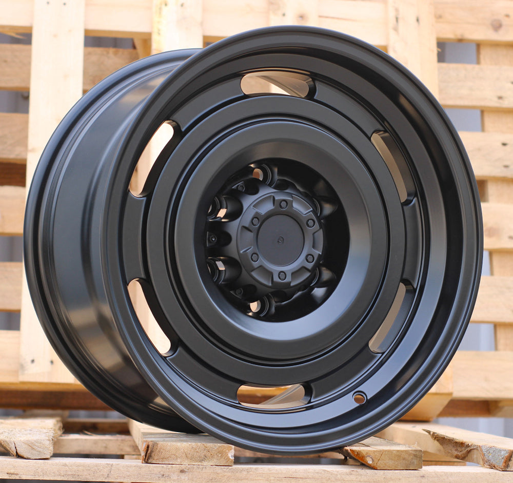 Alu kola pro Offroad JT215 8.5x16 6x139.7 ET 110.1 Black Matt