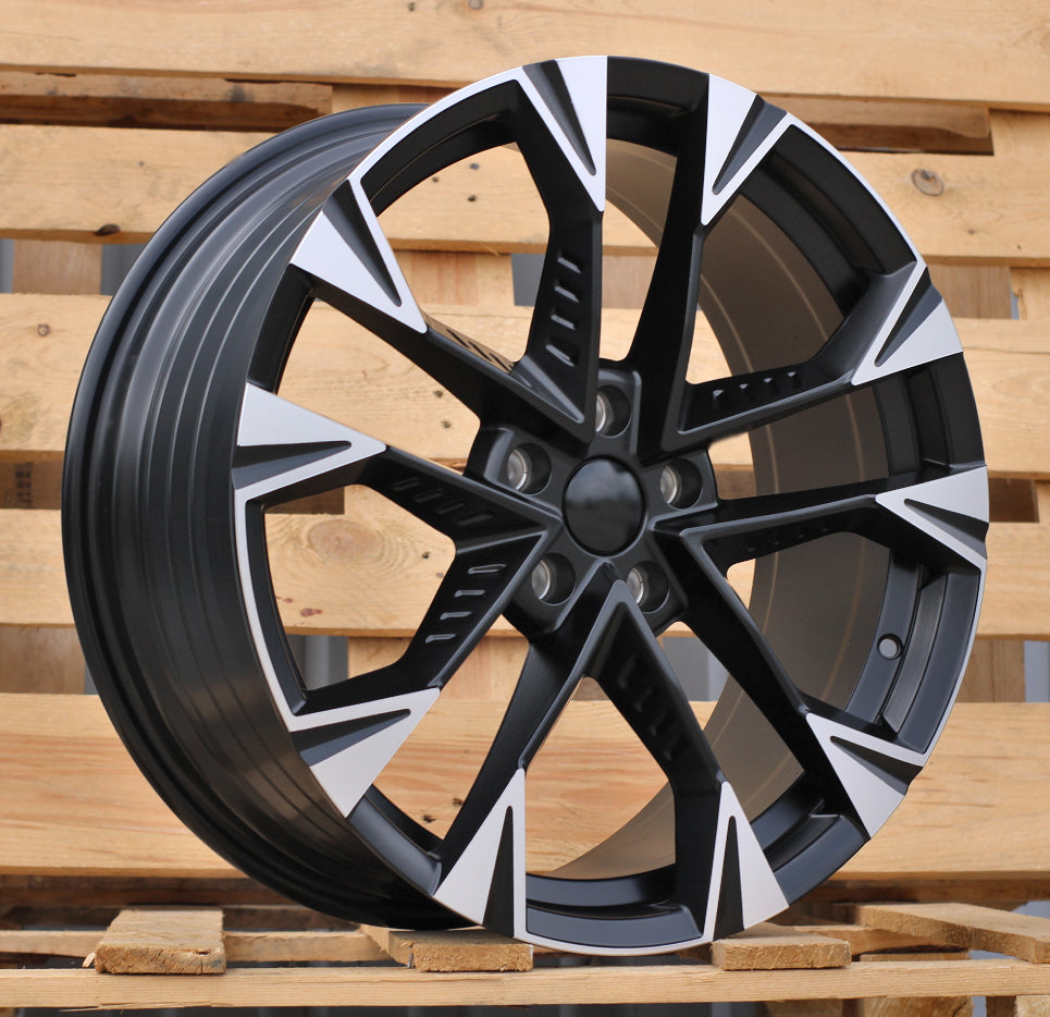 Alu kola pro Cupra YF1150 8x19 5x112 ET40 57.1 Black Polished Half Matt