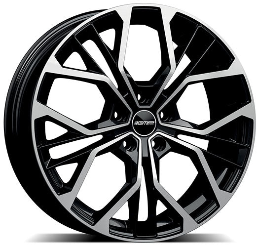 Alu kola GMP Matisse 7x17 4x100 ET45 73.1 black diamond