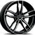 Alu kola GMP Swan 7.5x17 5x112 ET25 66.6 black diamond