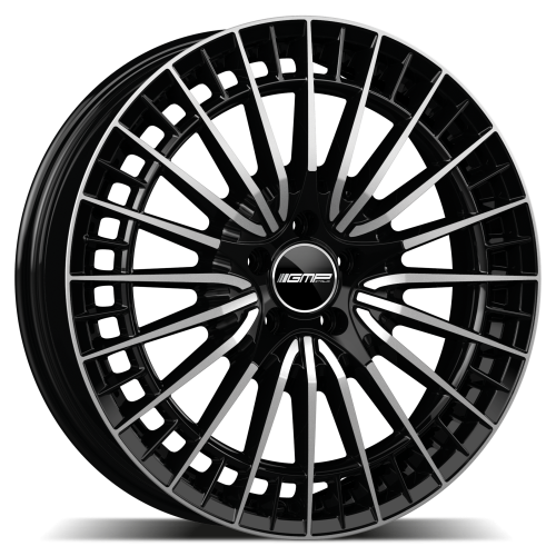 Alu kola GMP Qstar 7.5x18 5x112 ET45 66.6 black diamond | Wheelsup.cz
