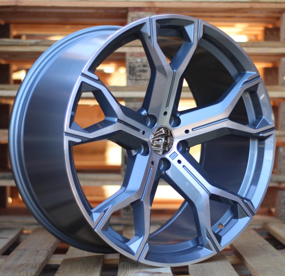 Alu kola pro BMW B5498 10.5x20 5x112 ET40 66.6 Grey Polished & Powder Coating | Wheelsup.cz