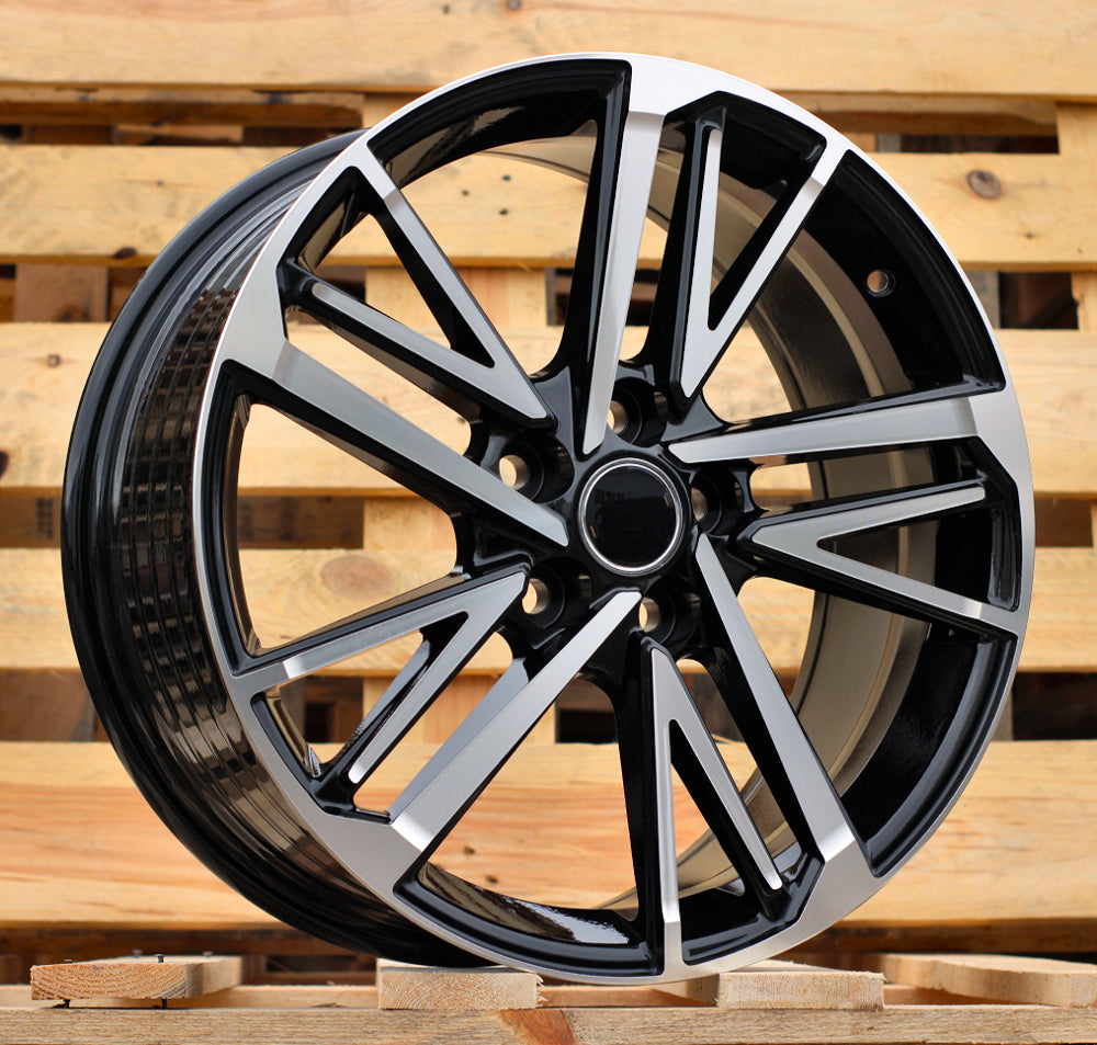 Alu kola pro Toyota FBX255 7x17 5x100 ET50 54.1 Black Polished