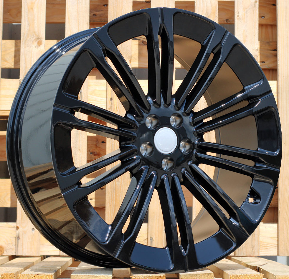 Alu kola pro Land Rover B1808 8.5x19 5x108 ET45 63.4 Black Half Matt