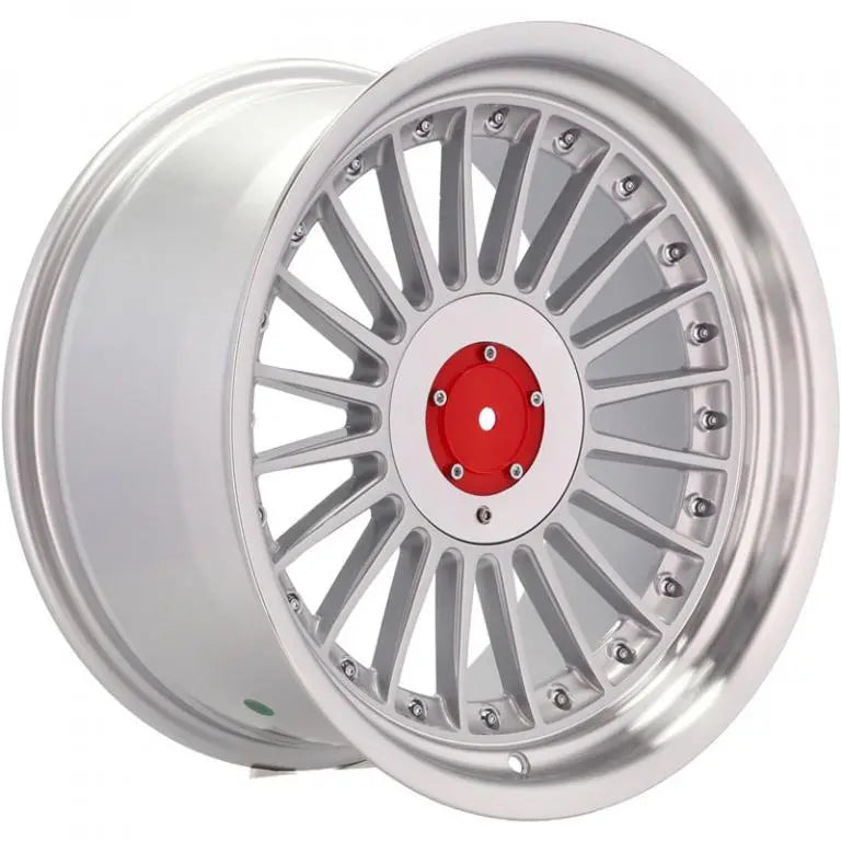 Alu kola pro BMW 7307F 8x17 5x120 ET20 74.1 Silver & Polished Lip