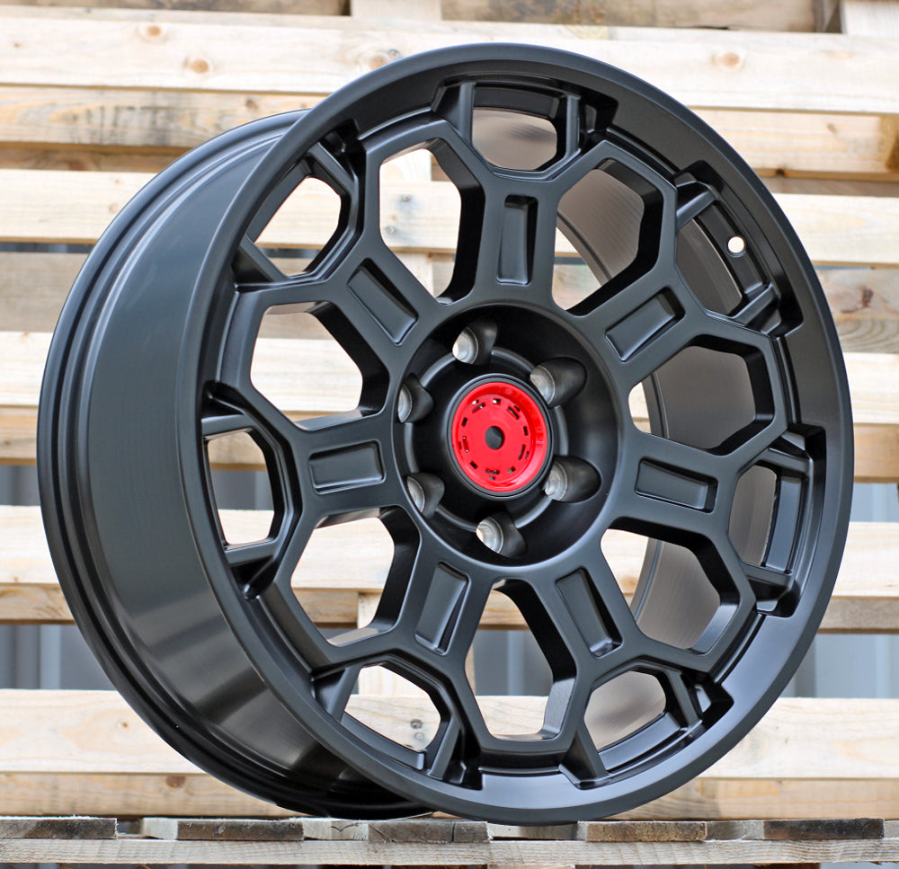 Alu kola pro Offroad FA672 9x20 6x139.7 ET-12 106.1 Black Matt