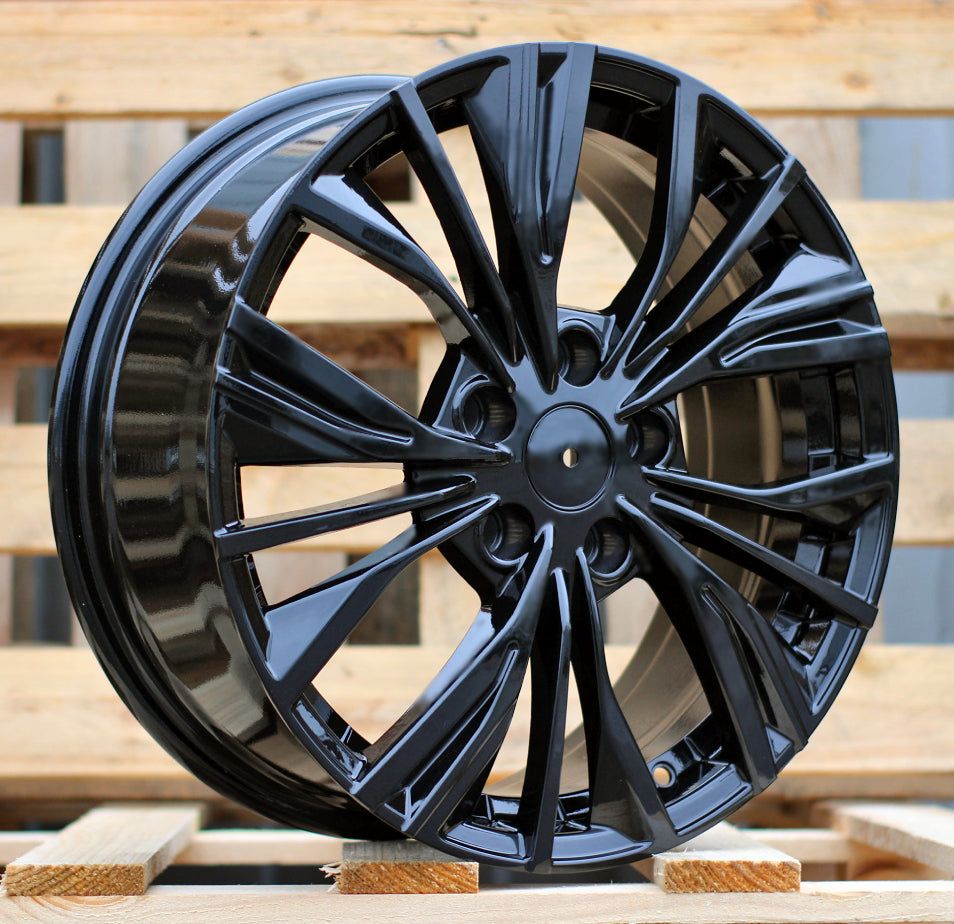 Alu kola pro Nissan FE224 7x17 5x114.3 ET35 Black | Wheelsup.cz