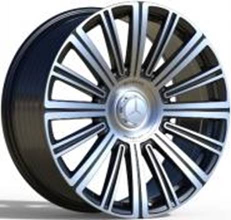Alu kola pro Mercedes FB0620P 10x23 5x112 ET45 66.6 Black Polished