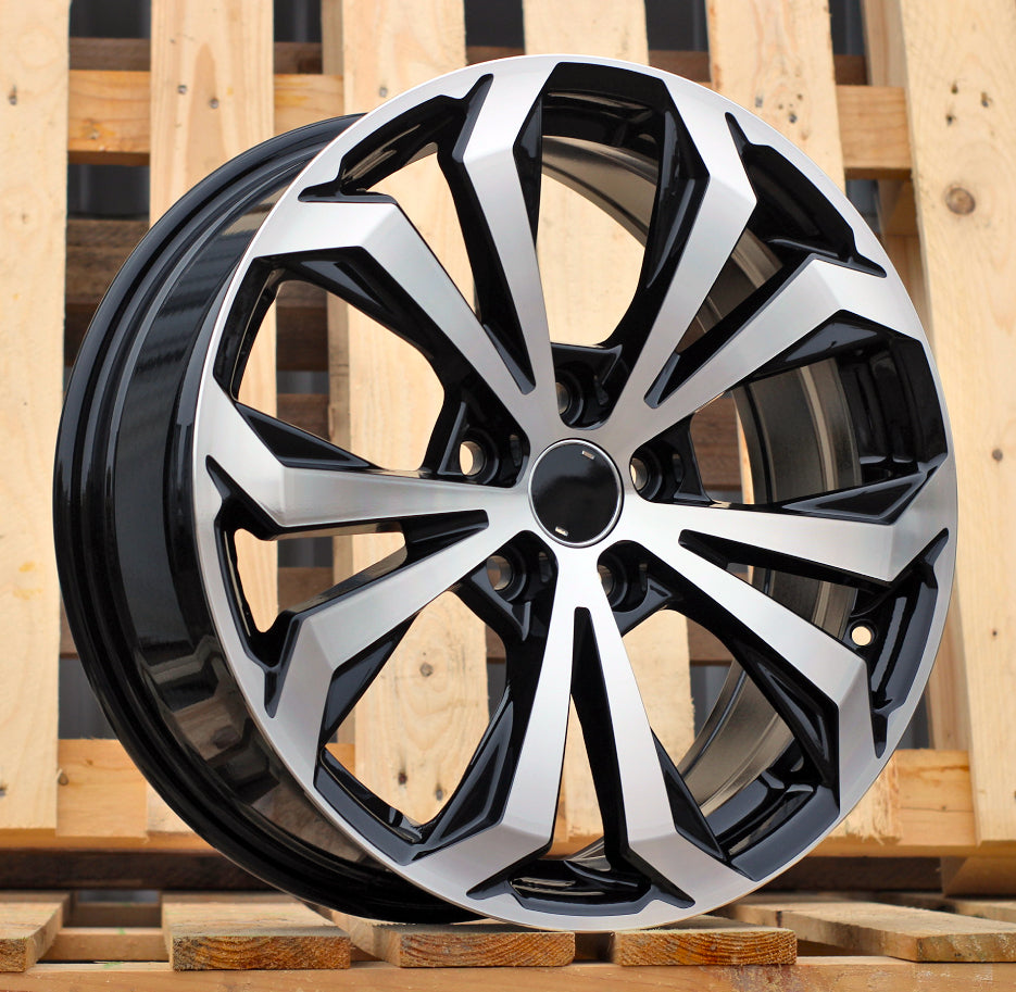 Alu kola pro Toyota Y1133 7x18 5x114.3 ET35 60.1 Black Polished
