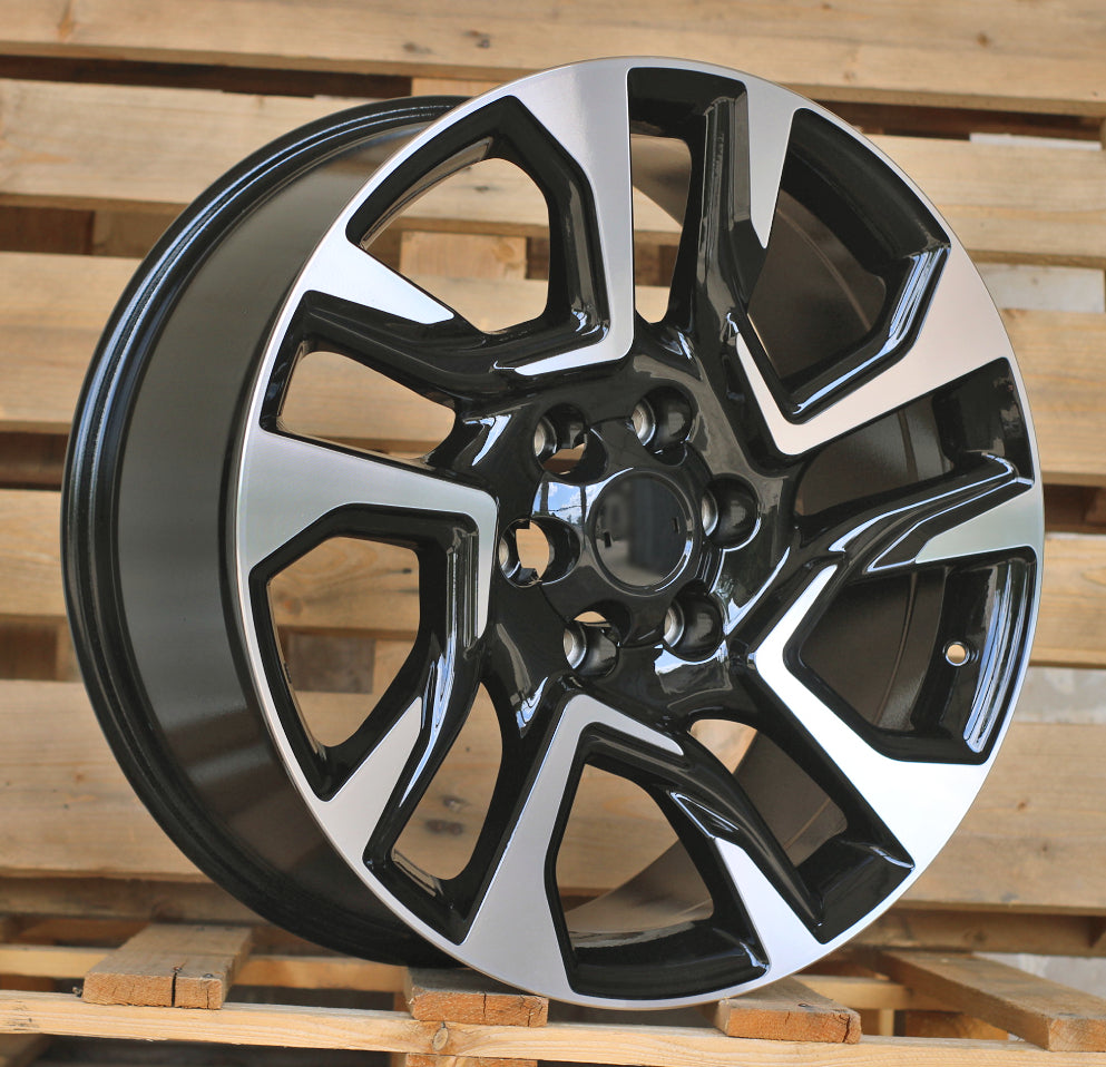 Alu kola pro Offroad H957F 7.5x18 6x139.7 ET25 106.1 Black Polished
