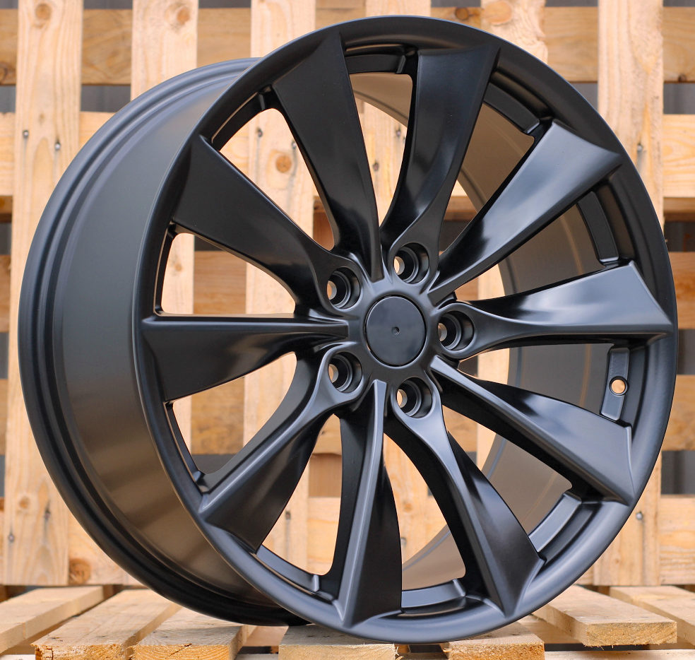 Alu kola pro Tesla 3S209 9.5x20 5x114.3 ET40 64.1 Black Matt