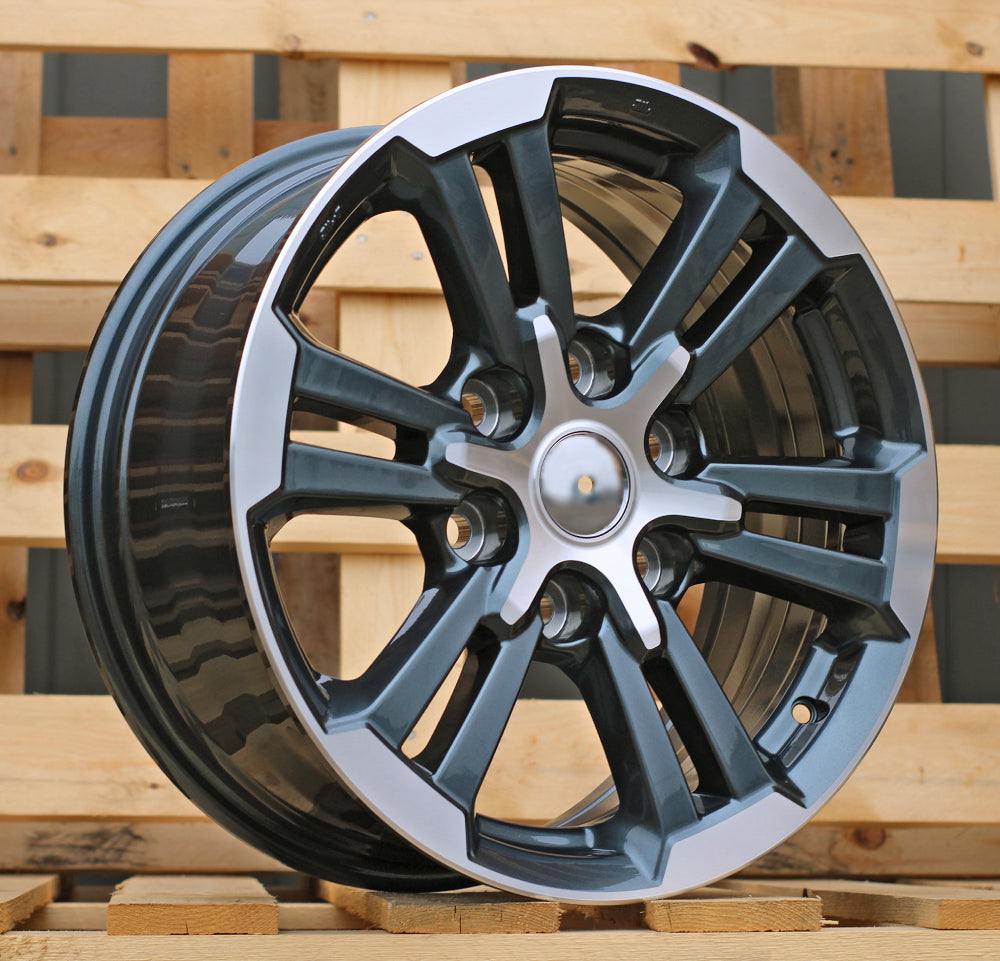 Alu kola pro Offroad B1649 7.5x17 6x139.7 ET38 67.1 Grey Polished | Wheelsup.cz