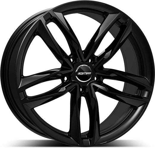 Alu kola GMP Atom 8x18 5x112 ET45 66.5 glossy black | Wheelsup.cz