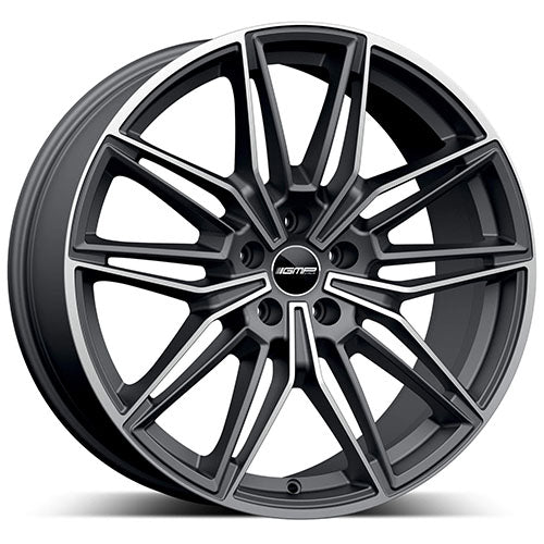 Alu kola GMP Specter 8x18 5x120 ET43 72.6 matt anthracite diamond