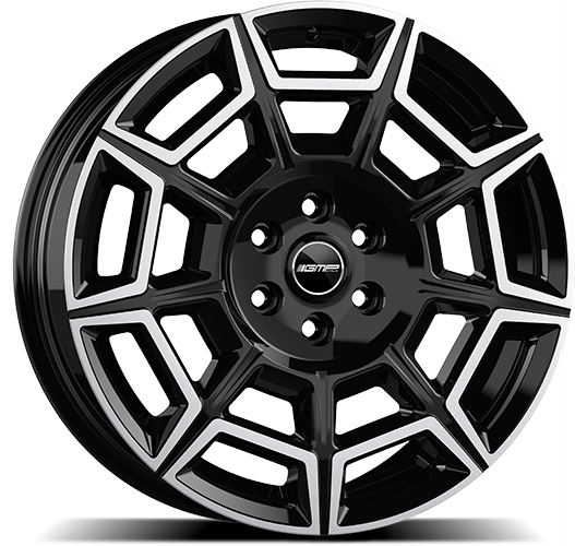 Alu kola GMP Pervan 8x18 5x120 ET52 65.1 black diamond | Wheelsup.cz