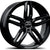 Alu kola GMP Fasten 8.5x20 5x112 ET25 66.6 glossy black
