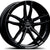 Alu kola GMP Swan 8.5x20 5x112 ET35 66.6 glossy black