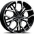 Alu kola GMP Matisse 8.5x20 5x112 ET45 66.5 black diamond
