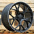 Alu kola pro Mercedes FBX120 8.5x20 5x112 ET40 66.6 Black Matt & Polished Lip