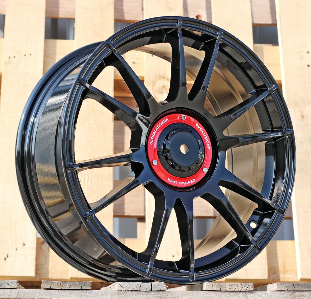 Alu kola pro Racing Line F7713 7.5x17 5x100 ET40 66.6 Black