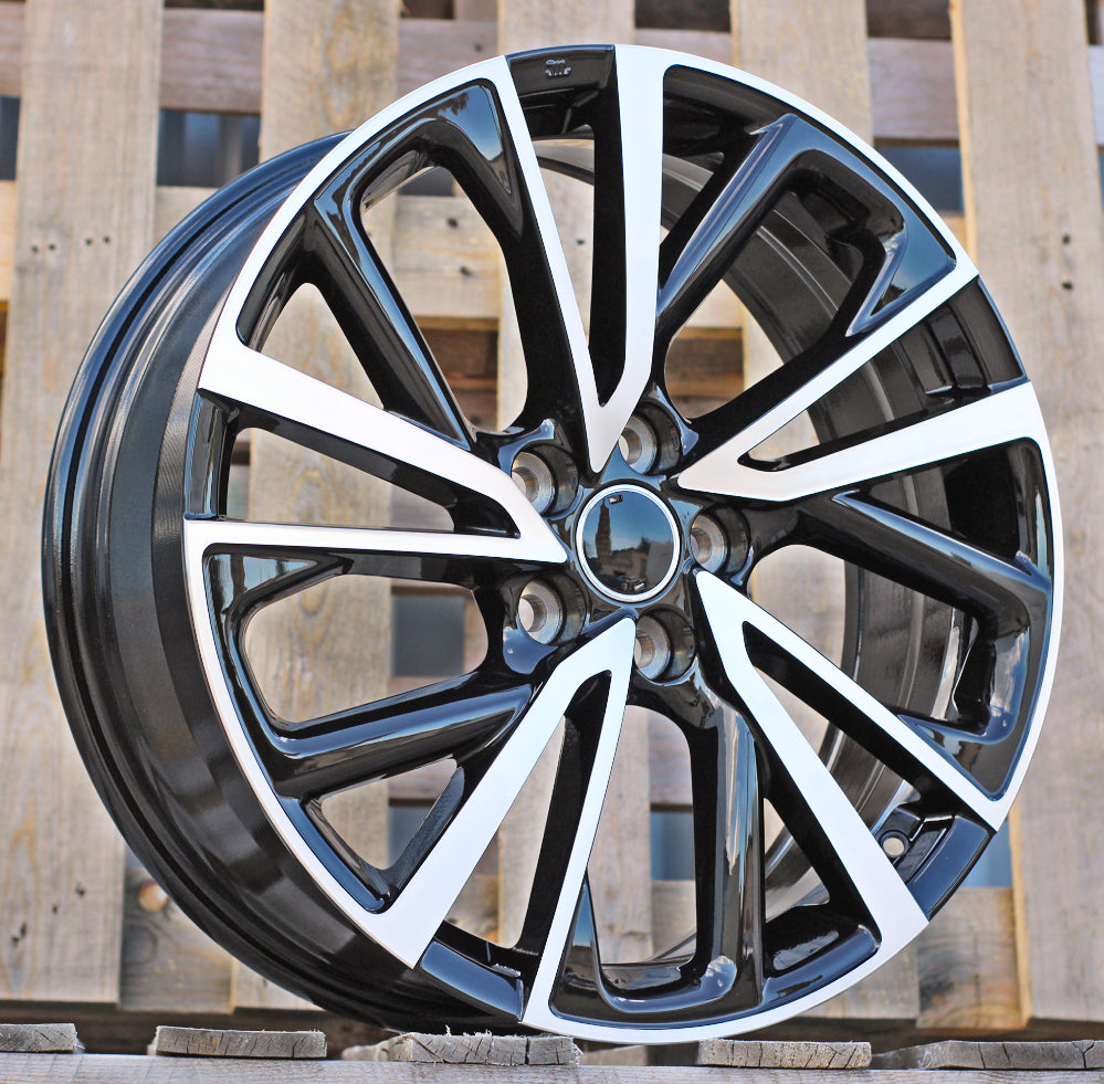 Alu kola pro Toyota H3568F 7x19 5x114.3 ET35 60.1 Black Polished