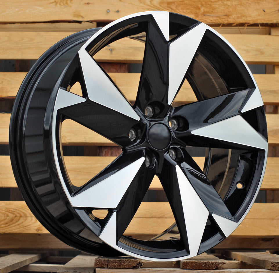 Alu kola pro Škoda I5625 8x20 5x112 ET41 Black Polished | Wheelsup.cz