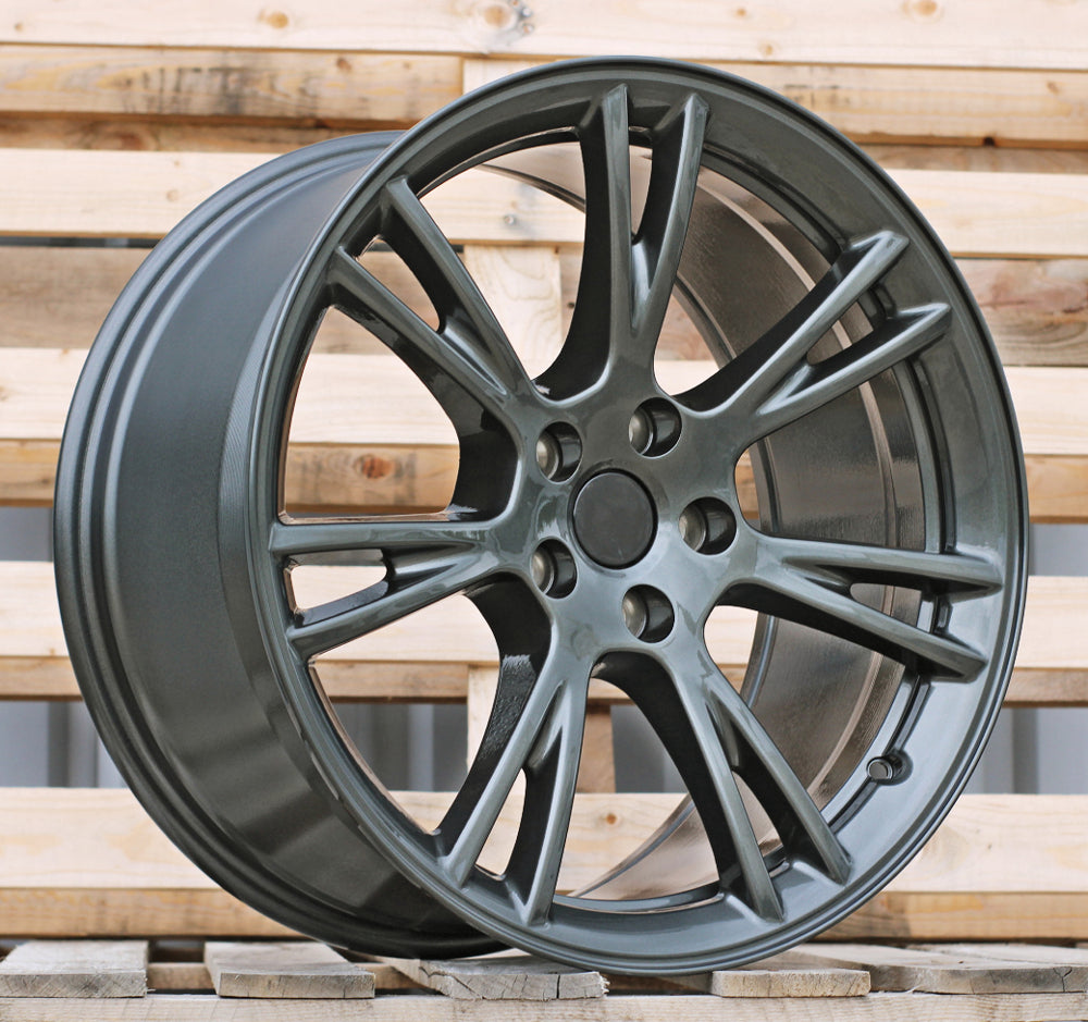 Alu kola pro Tesla D2049 9.5x19 5x114.3 ET45 64.1 Grey