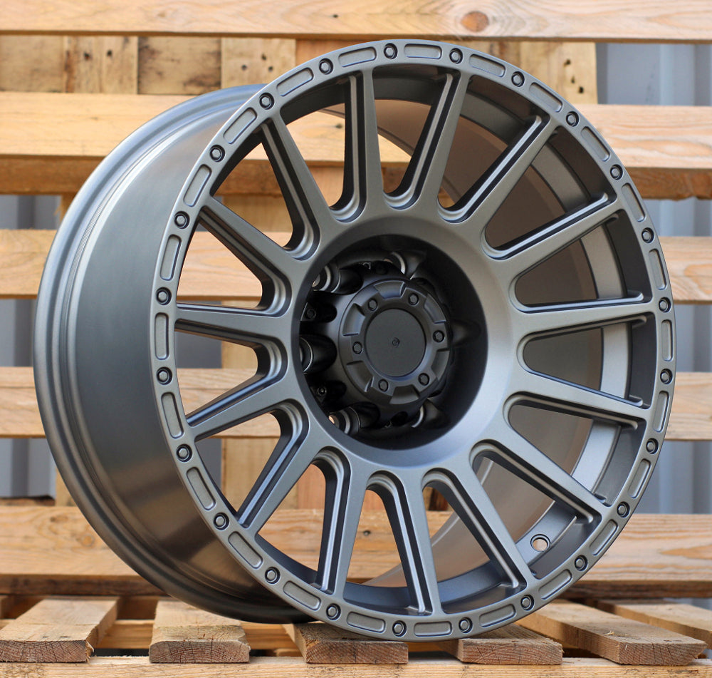 Alu kola pro Offroad FBX026 9x17 6x139.7 ET 106.1 Gun Metal Half Matt