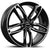 Alu kola GMP Atom 9x20 5x112 ET45 66.5 black diamond