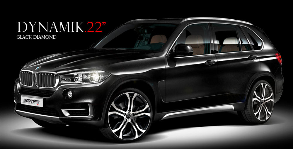 Alu kola GMP Dynamik 9x20 5x120 ET45 72.6 black diamond | Wheelsup.cz