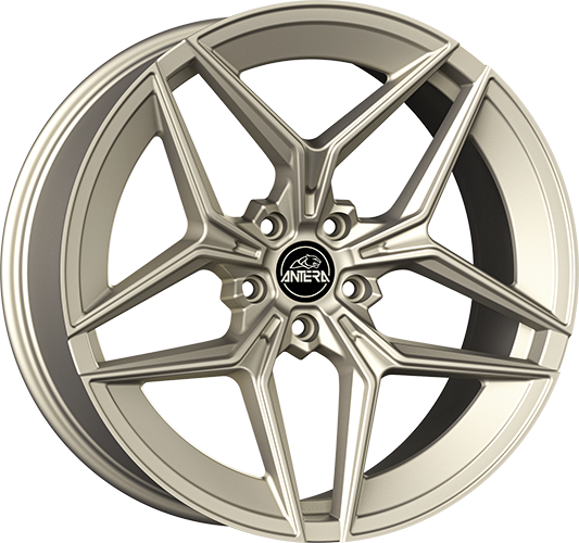 Alu kola GMP A107 9x21 5x108 ET42 63.4 satin champagne