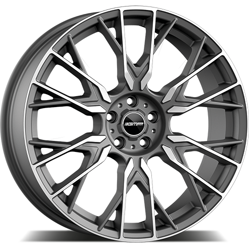 Alu kola GMP Fender 9x22 5x112 ET22 66.6 matt anthracite diamond | Wheelsup.cz