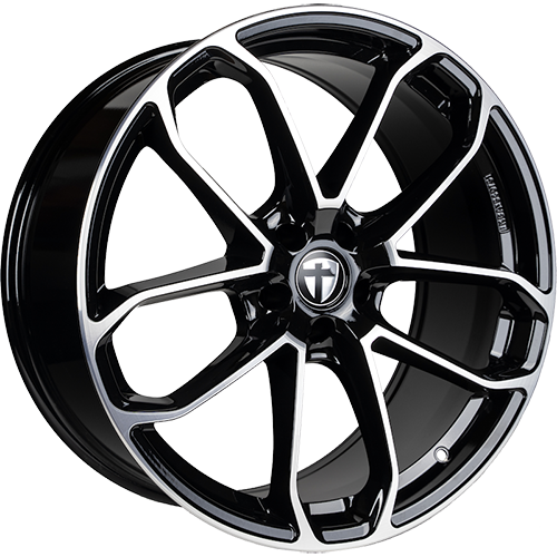 Alu kola Tomason AR2 9.5x21 5x112 ET19 66.6 black polished | Wheelsup.cz