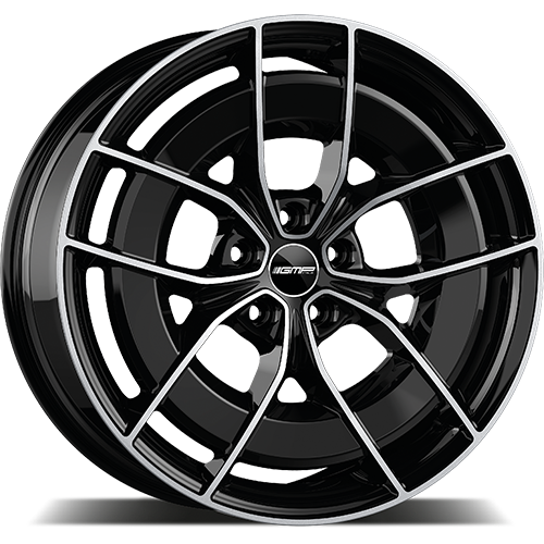 Alu kola GMP Energia 9.5x21 5x112 ET35 66.6 black diamond | Wheelsup.cz