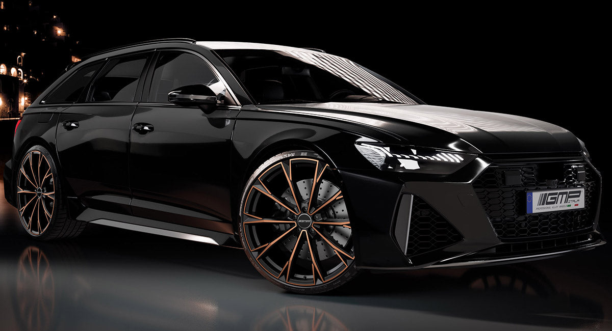 Alu kola GMP Totale 9.5x22 5x108 ET38 63.4 black diamond | Wheelsup.cz