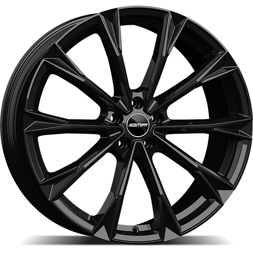 Alu kola GMP Totale 9.5x22 5x114.3 ET40 64.1 glossy black | Wheelsup.cz