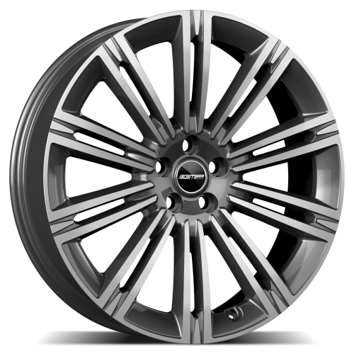 Alu kola GMP Experience 9.5x22 5x120 ET42 72.6 anthracite diamond
