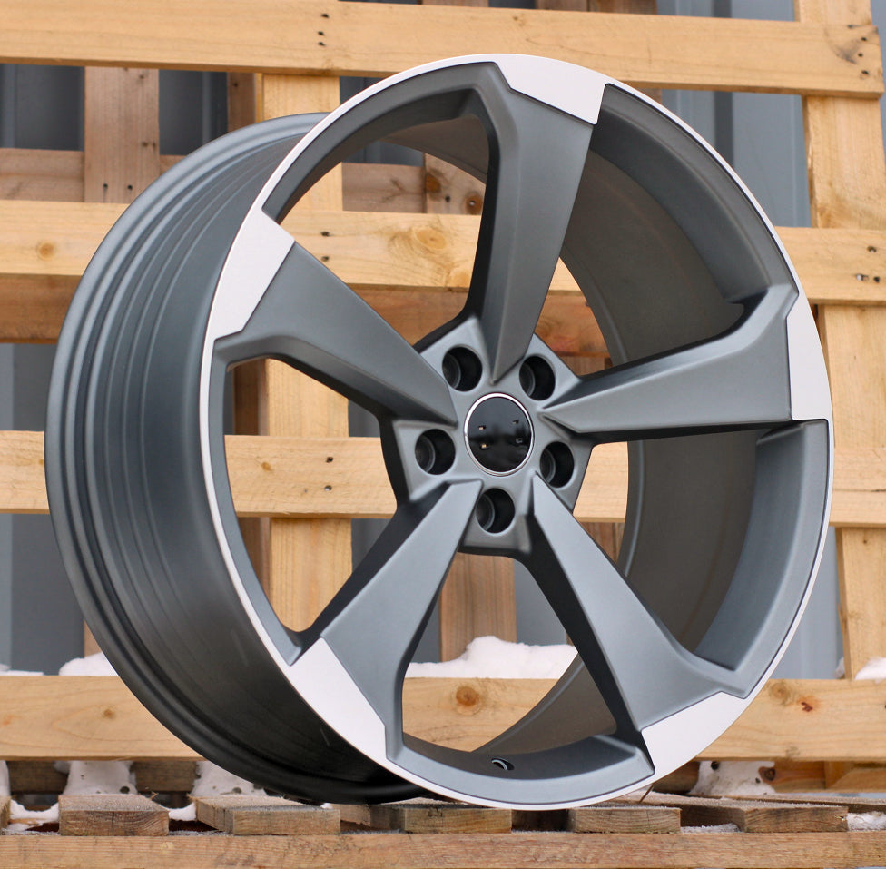 Alu kola pro Audi XE351 8.5x19 5x112 ET40 66.6 šedá