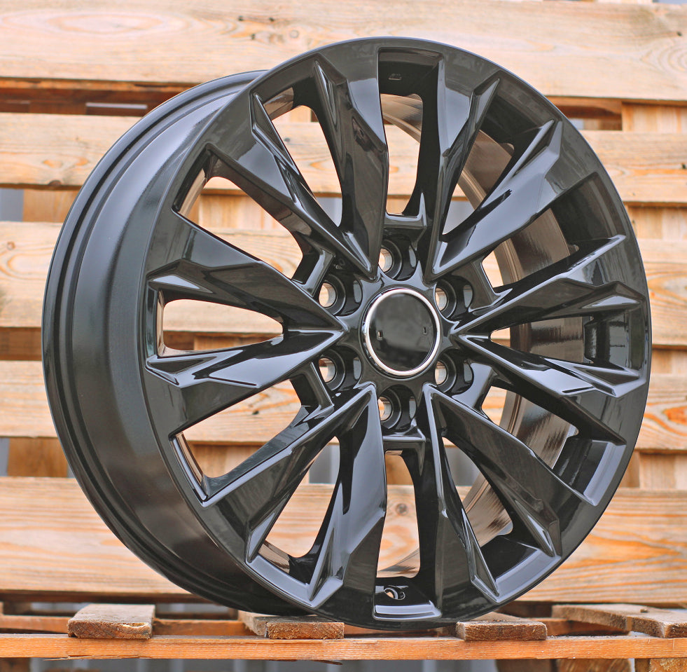 Alu kola pro Toyota Y0185 7.5x18 6x139.7 ET60 Black | Wheelsup.cz
