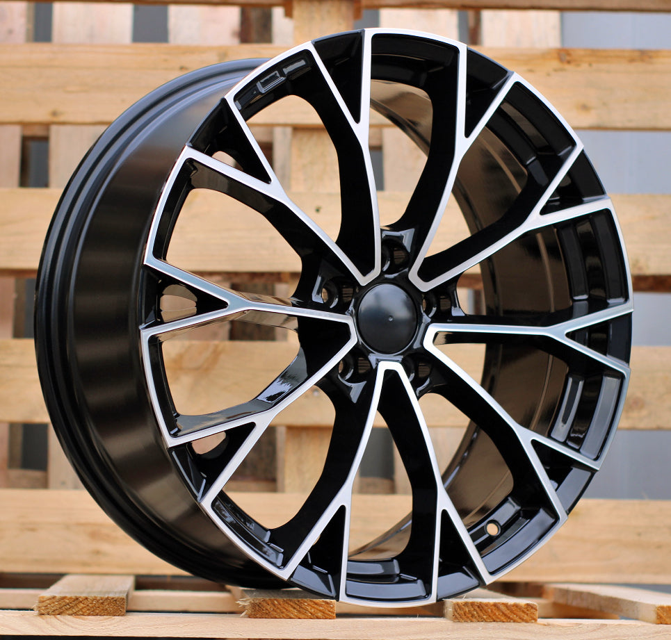 Alu kola pro Volkswagen 3S1279 8x19 5x112 ET50 Black Polished | Wheelsup.cz