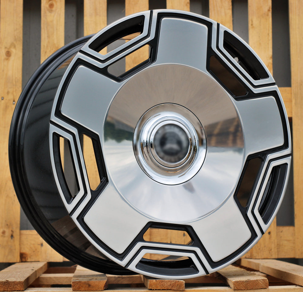 Alu kola pro Mercedes LTRGW105 10x23 5x130 ET30 84.1 Black Polished