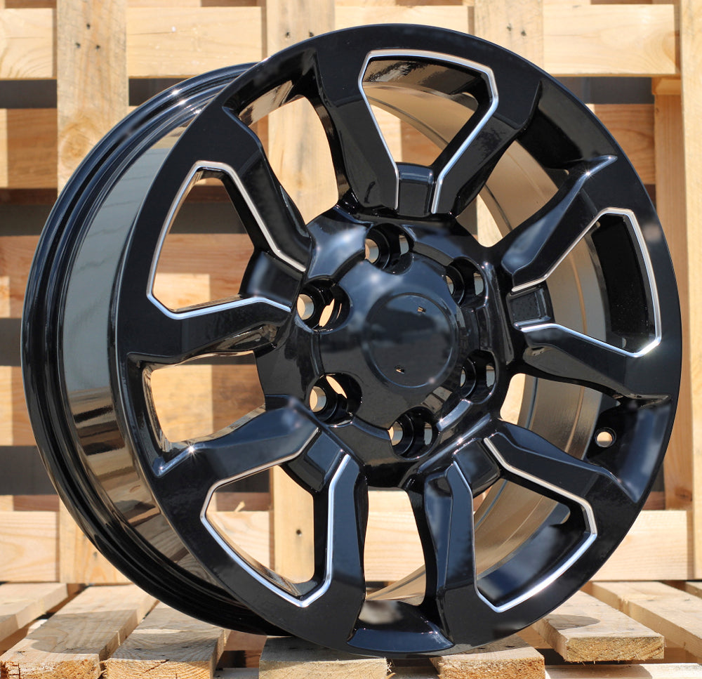 Alu kola pro Toyota B1623 7.5x17 6x139.7 ET30 106.1 Black